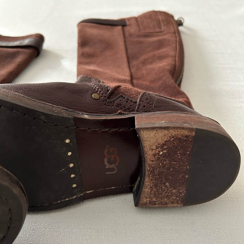 Ugg Castile Java Australian Leather Riding Boots - image 5